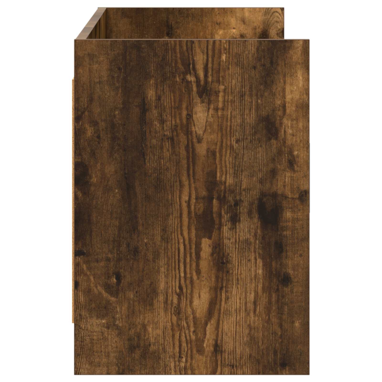 TV ormar 130 x 33 x 47 cm Dimljeni hrast Konstruirano drvo