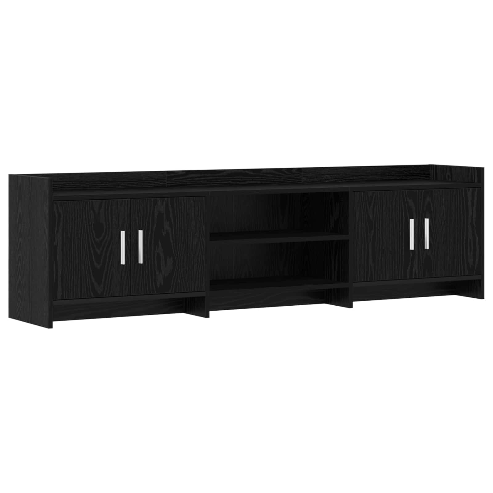 TV ormar 168 x 33 x 47 cm Crni hrast Konstruirano drvo