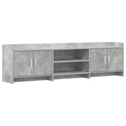 TV ormar 168 x 33 x 47 cm Betonska siva Konstruirano drvo