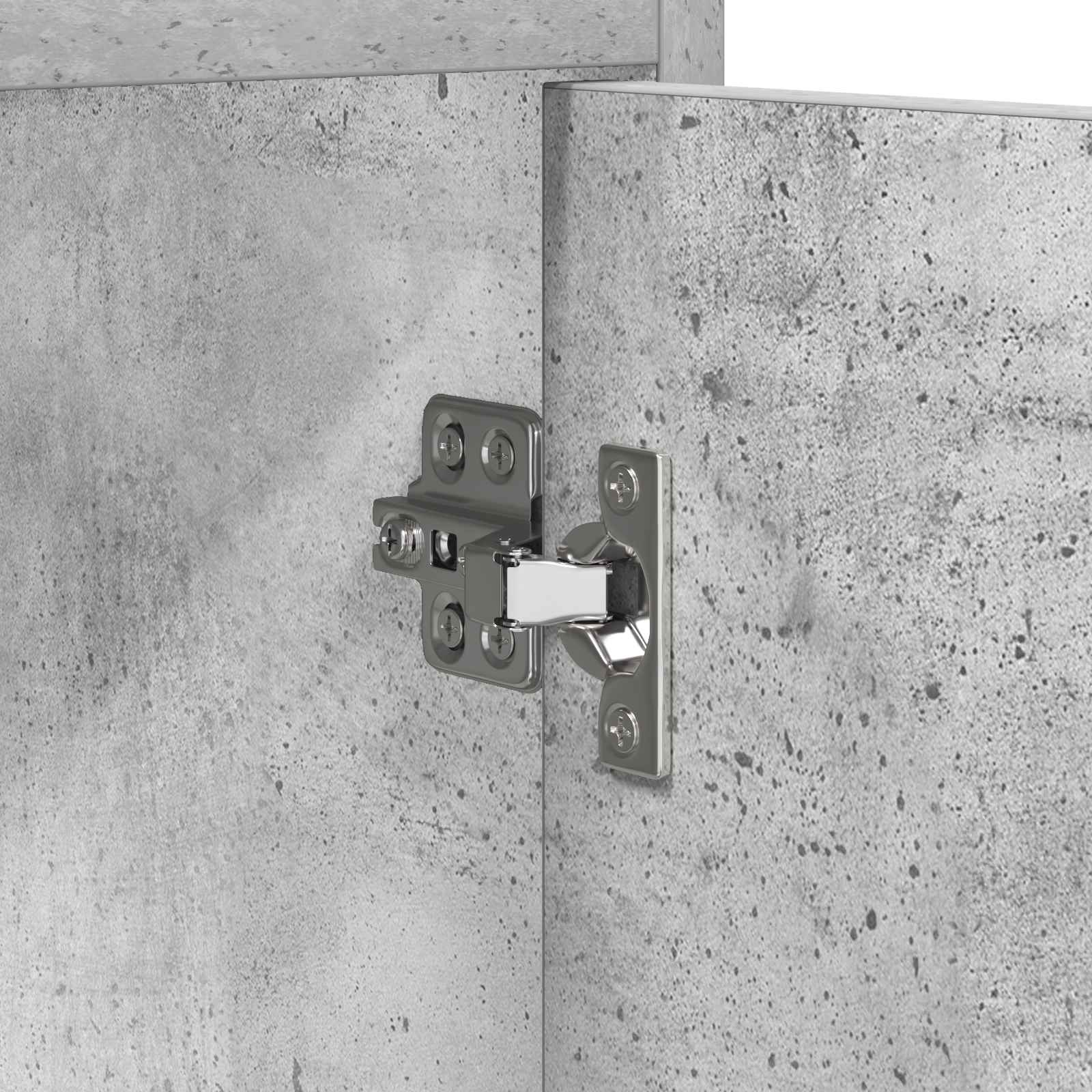 TV ormar 102 x 33 x 47 cm Betonska siva Konstruirano drvo