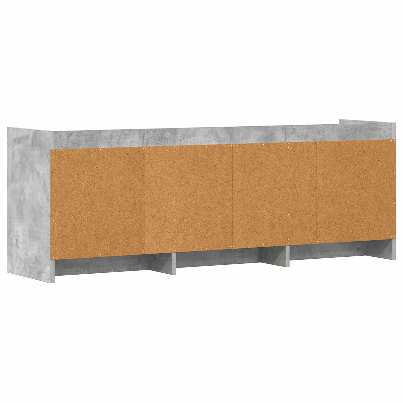 TV ormar 130 x 33 x 47 cm Betonska siva Konstruirano drvo