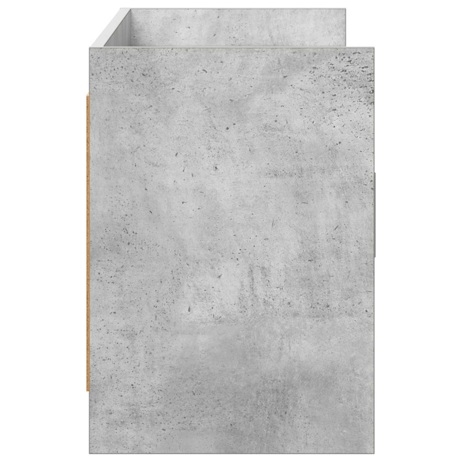 TV ormar 130 x 33 x 47 cm Betonska siva Konstruirano drvo