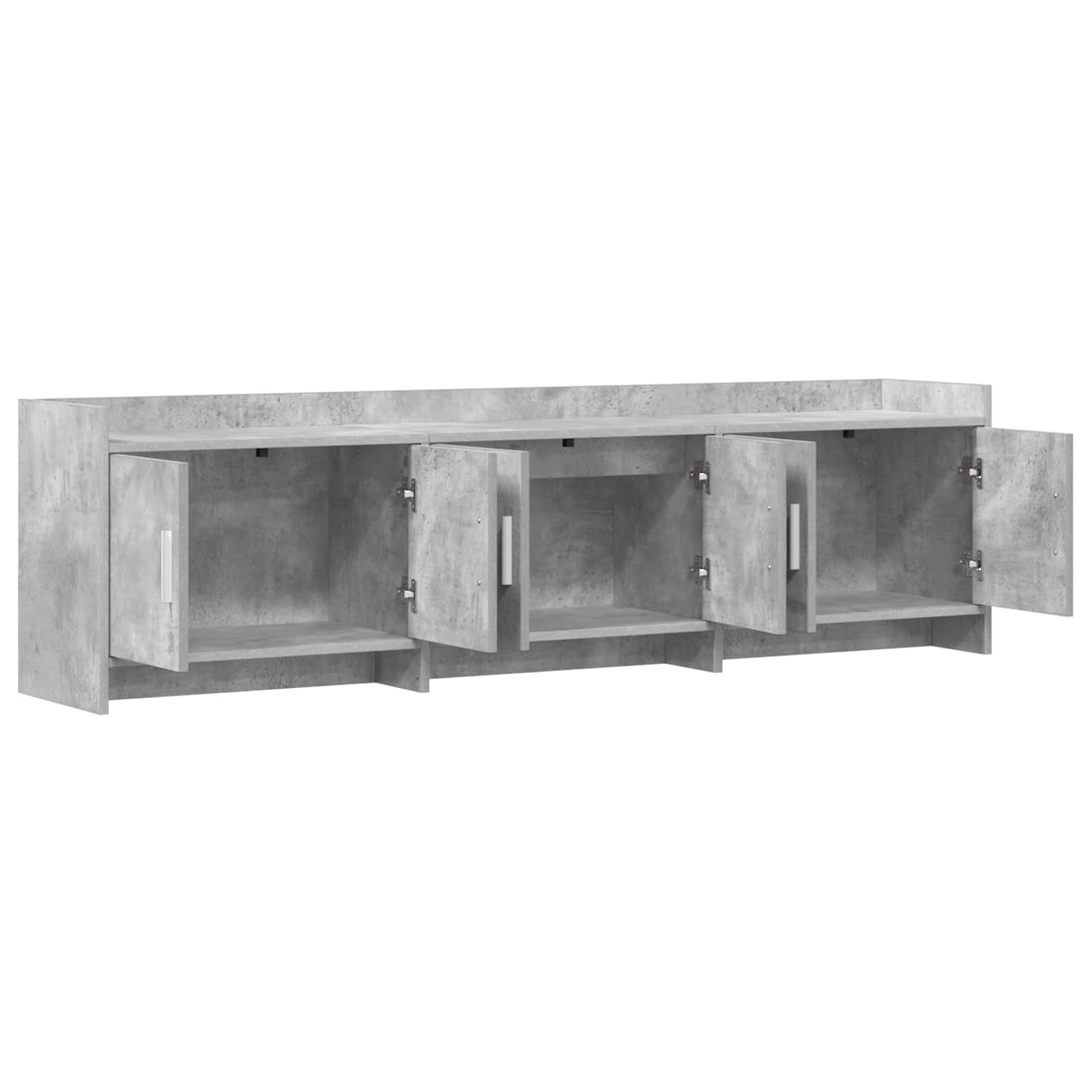TV ormar 168 x 33 x 47 cm Betonska siva Konstruirano drvo