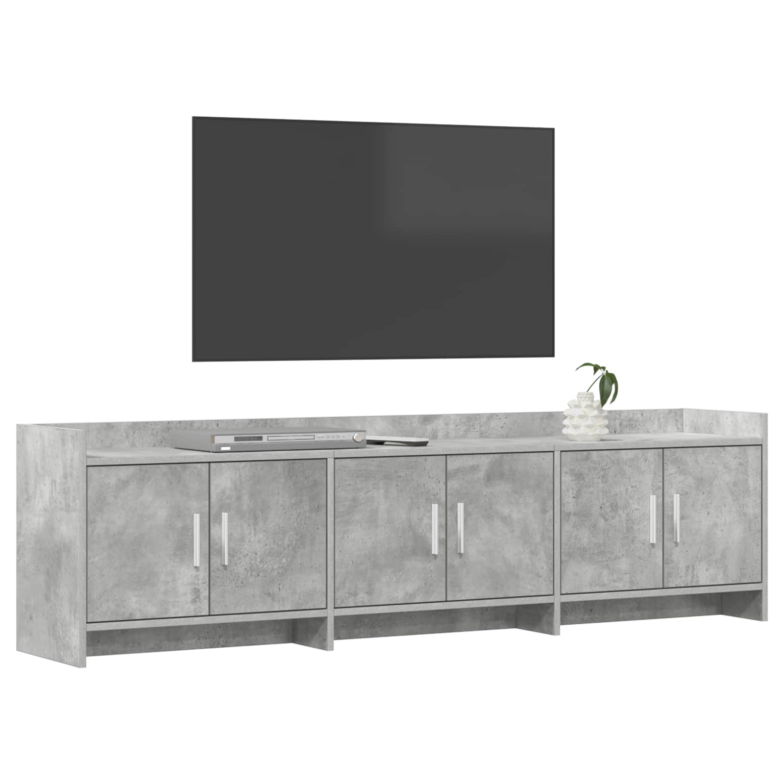 TV ormar 168 x 33 x 47 cm Betonska siva Konstruirano drvo