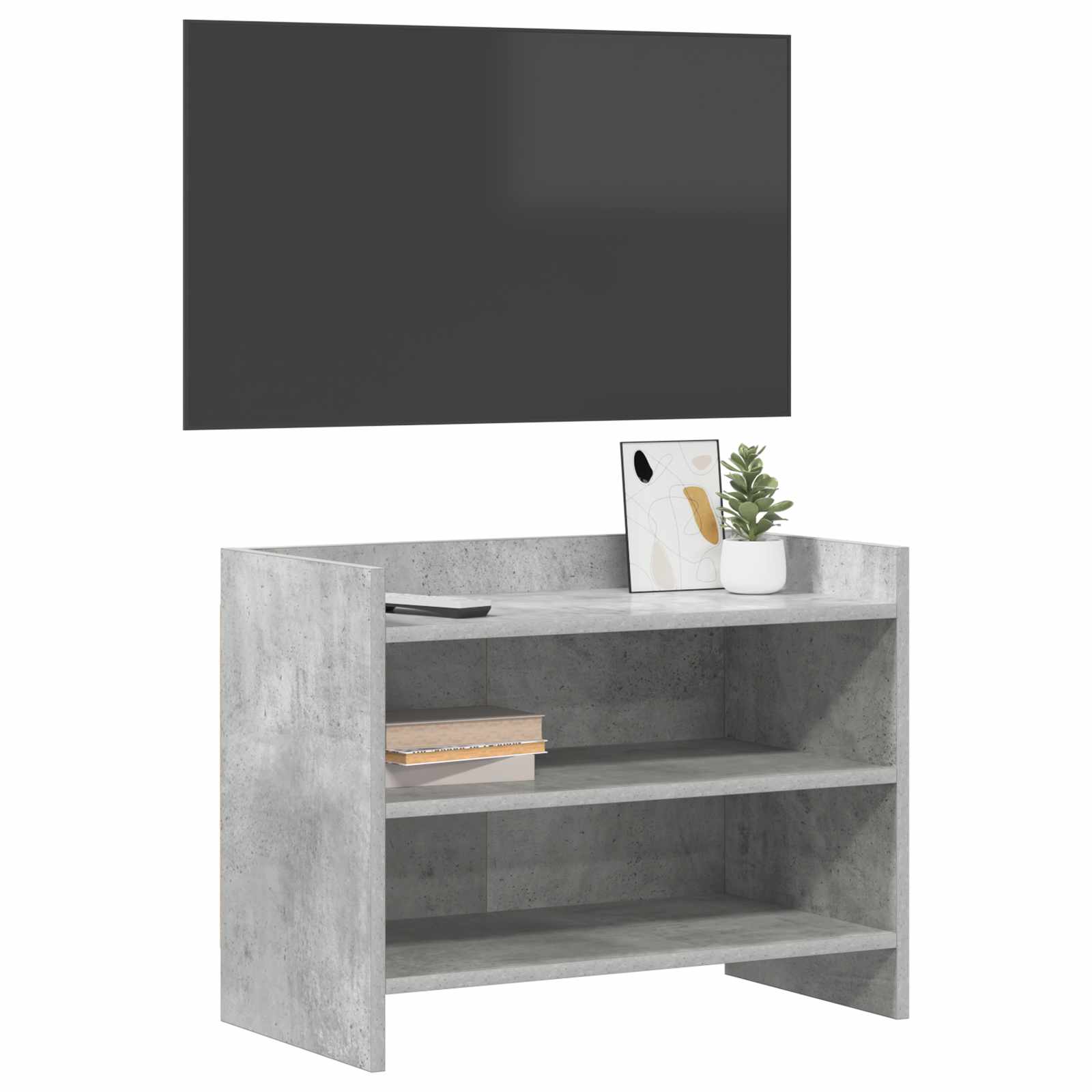 TV ormar 60 x 33 x 47 cm Betonska siva Konstruirano drvo