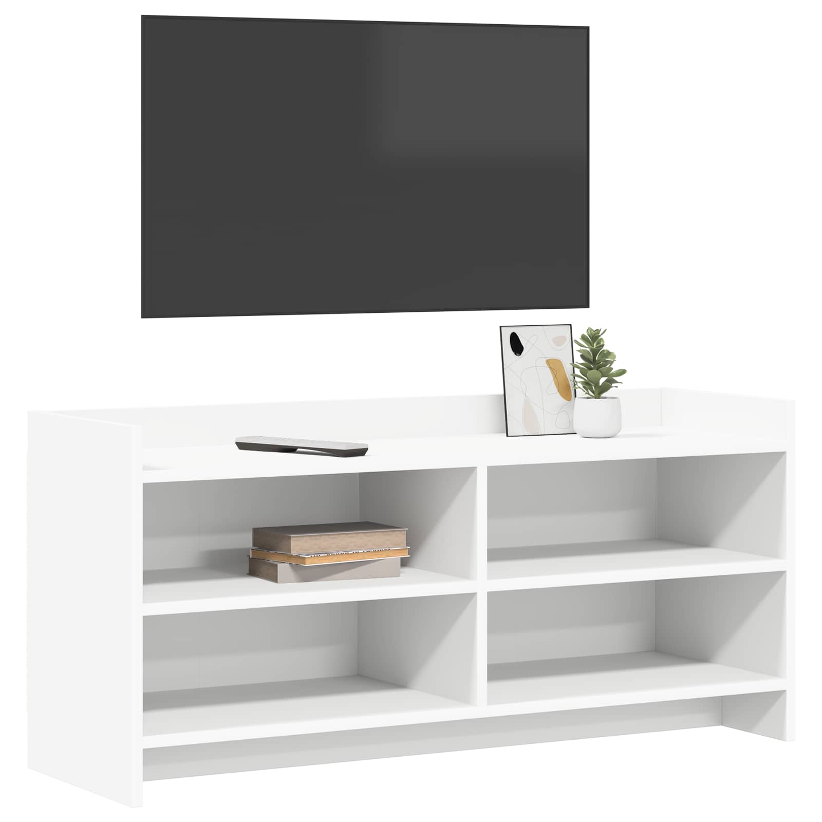 TV ormar 100 x 33 x 47 cm Bijela Konstruirano drvo
