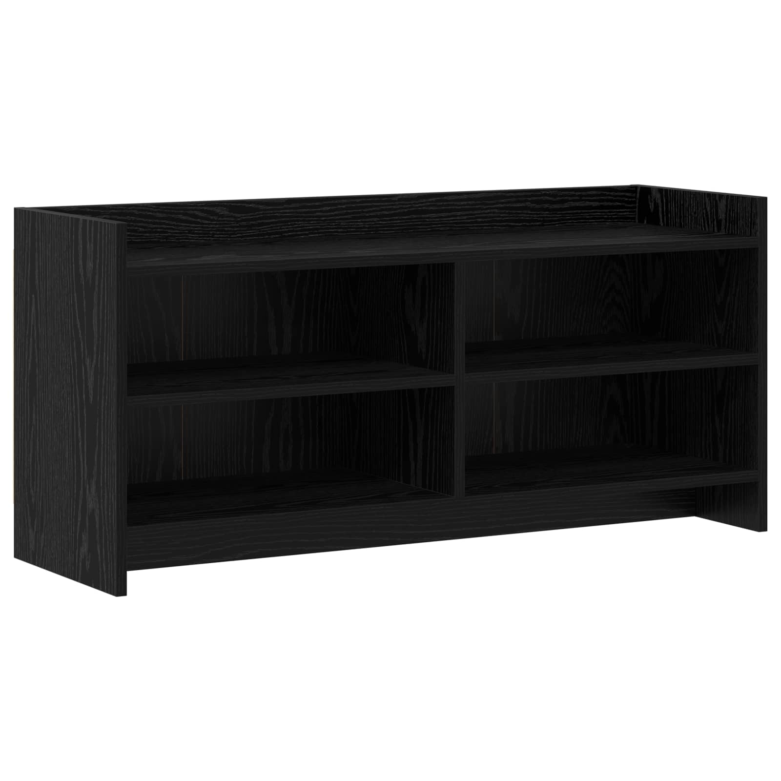 TV ormar 100 x 33 x 47 cm Crni hrast Konstruirano drvo