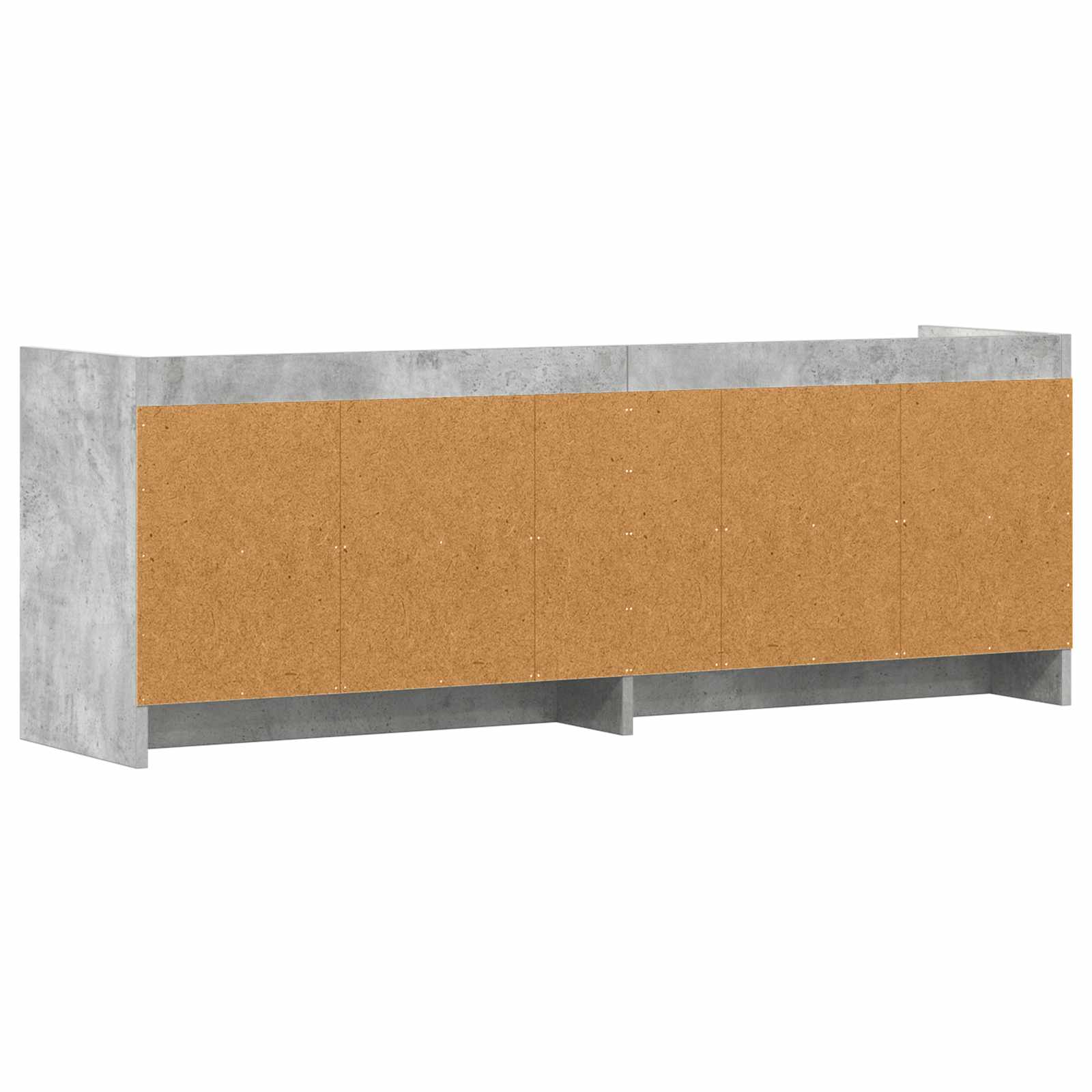 TV ormar 135 x 33 x 47 cm Betonska siva Konstruirano drvo