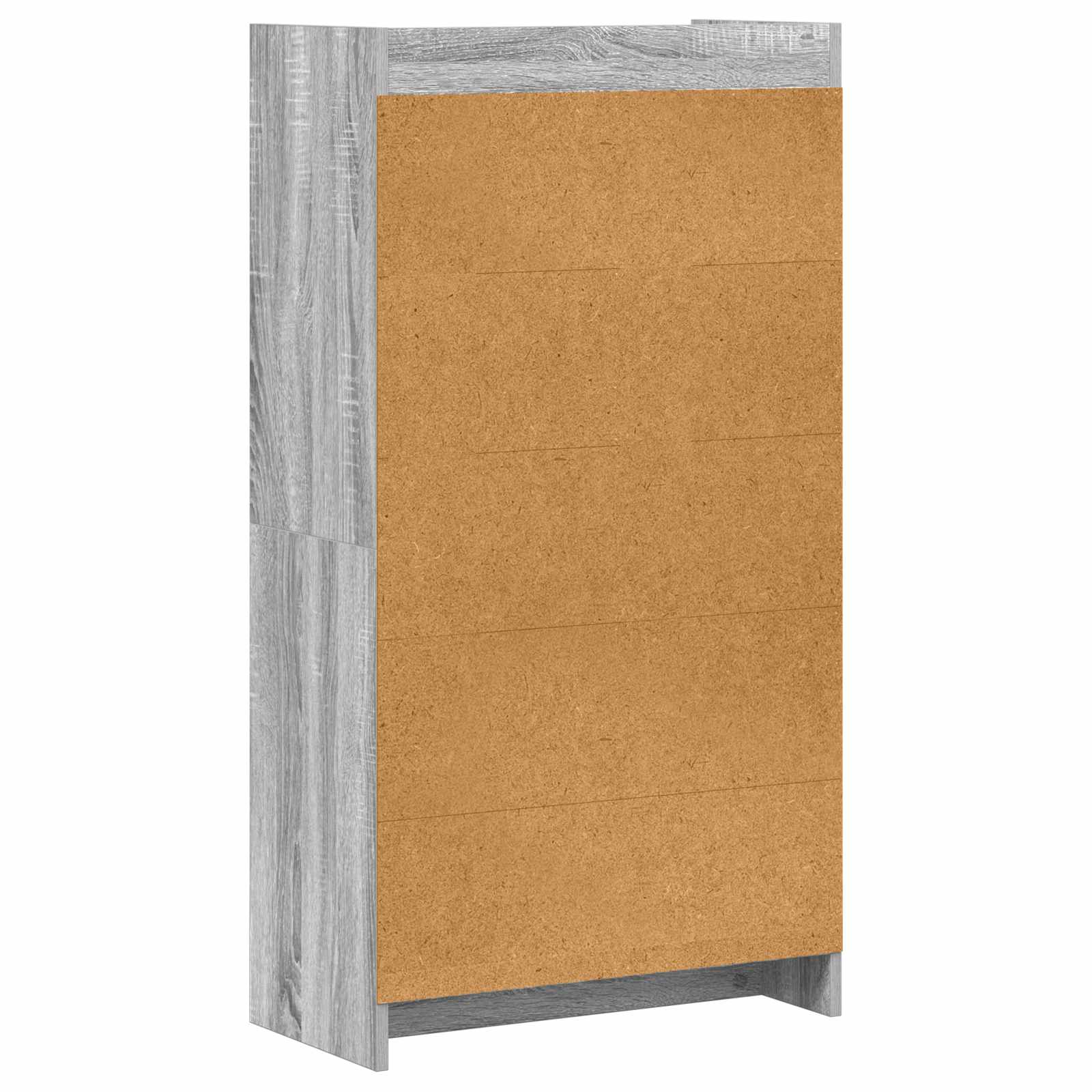 Police za knjige Siva Sonoma 59 x 30 x 111 cm Konstruirano drvo