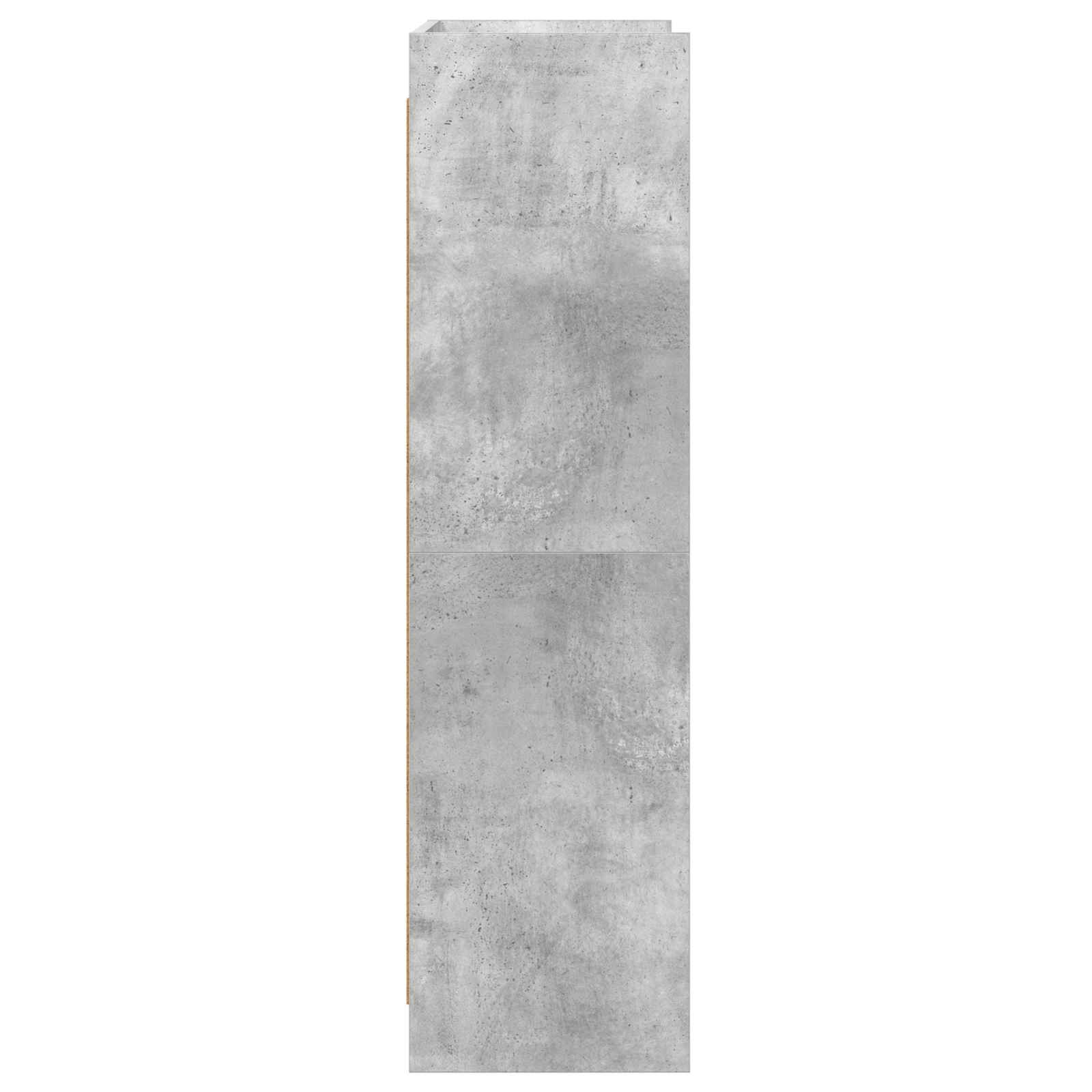 Police za knjige Betonska siva 87,5 x 30 x 111 cm
