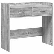 Konzolna stolica Siva Sonoma 90 x 35 x 80 cm Konstruirano drvo