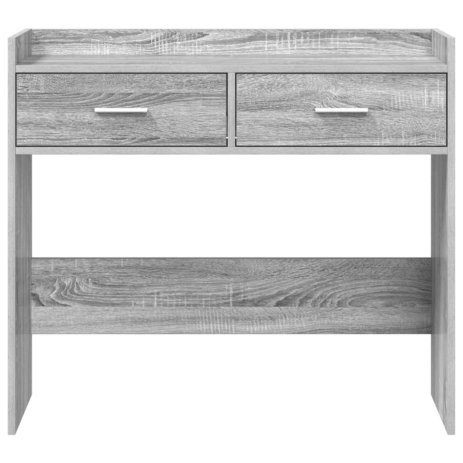 Konzolna stolica Siva Sonoma 90 x 35 x 80 cm Konstruirano drvo
