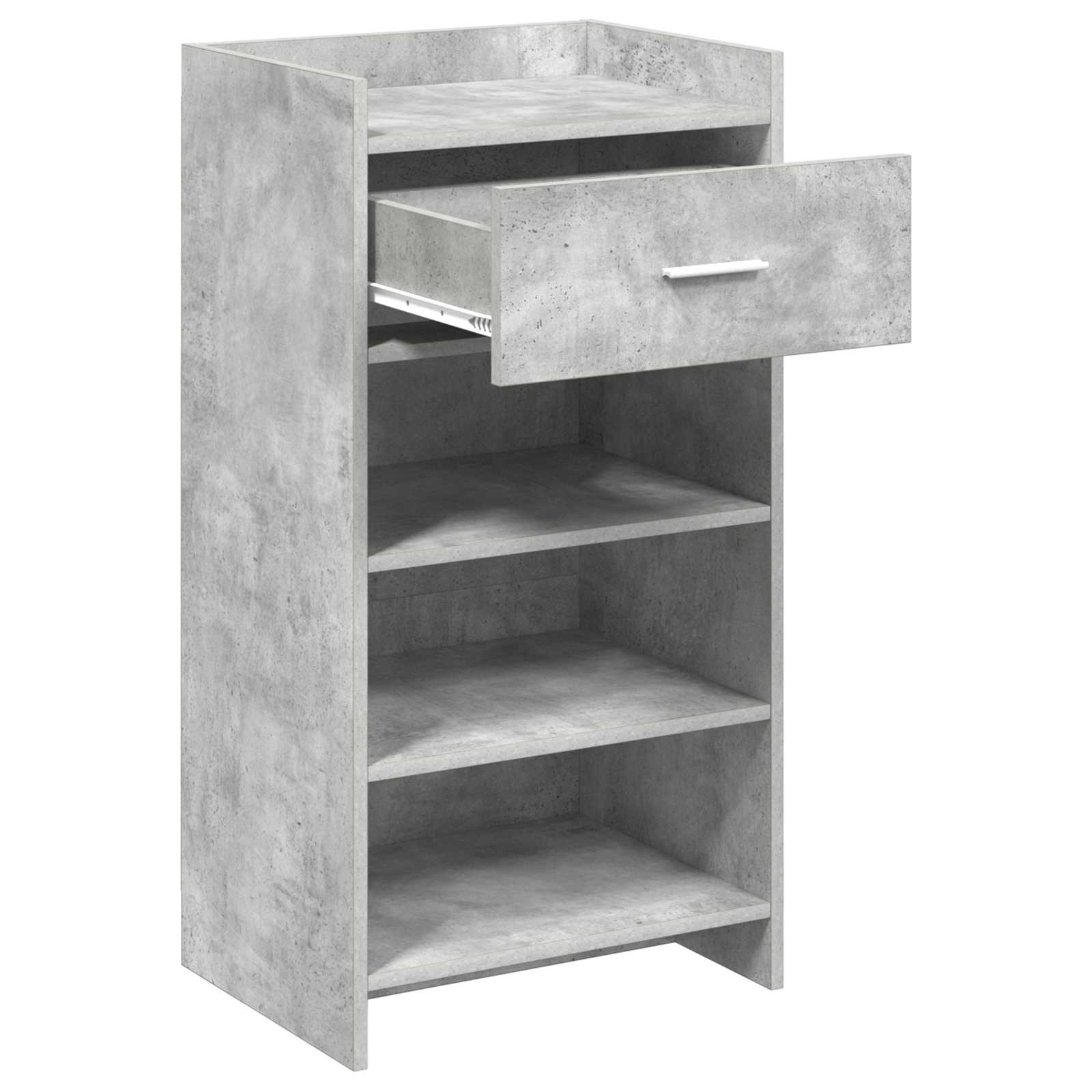 Ormar za cipele Betonska siva 48 x 36 x 92 cm Konstruirano drvo