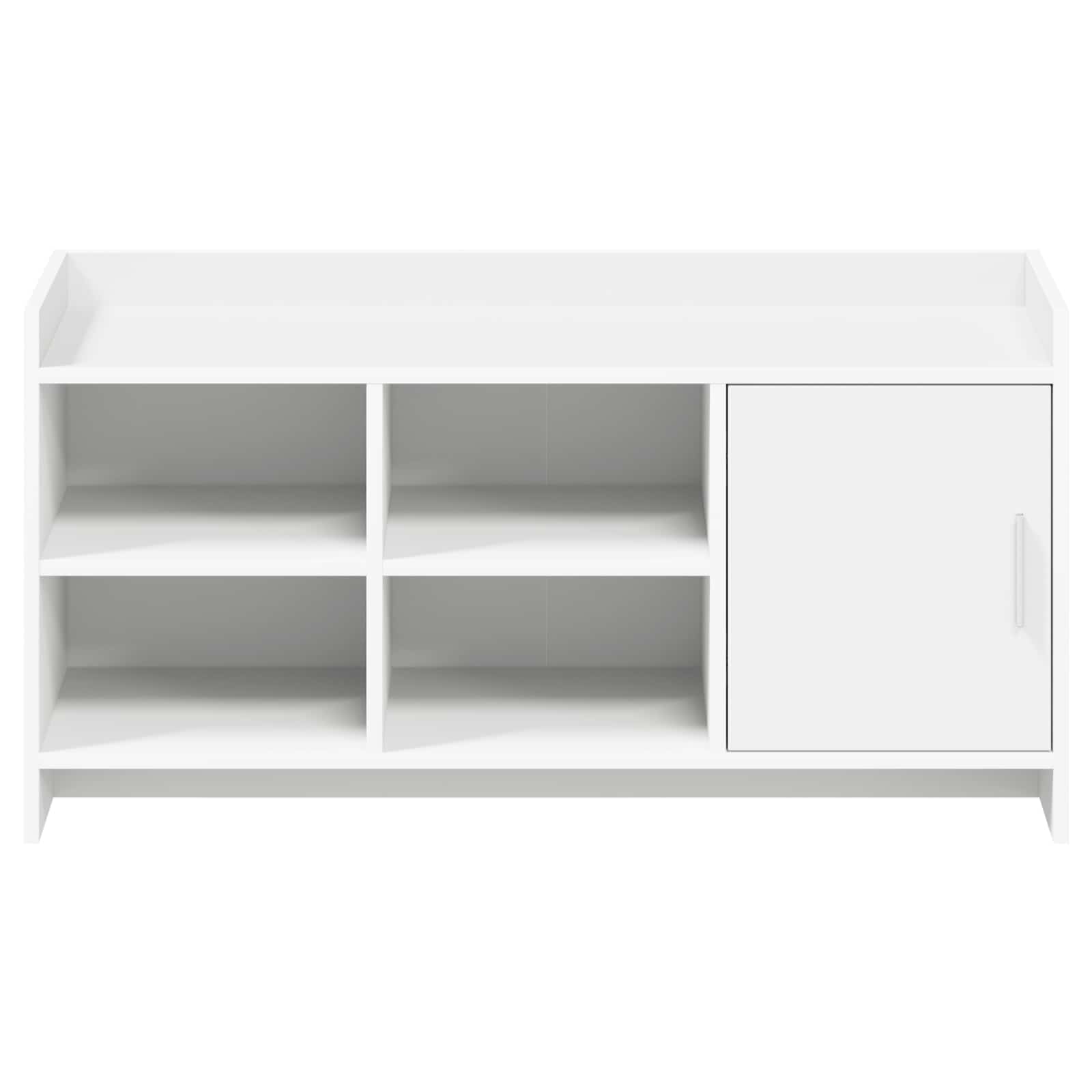 Ormar za cipele Bijela 100 x 39,5 x 51 cm Konstruirano drvo