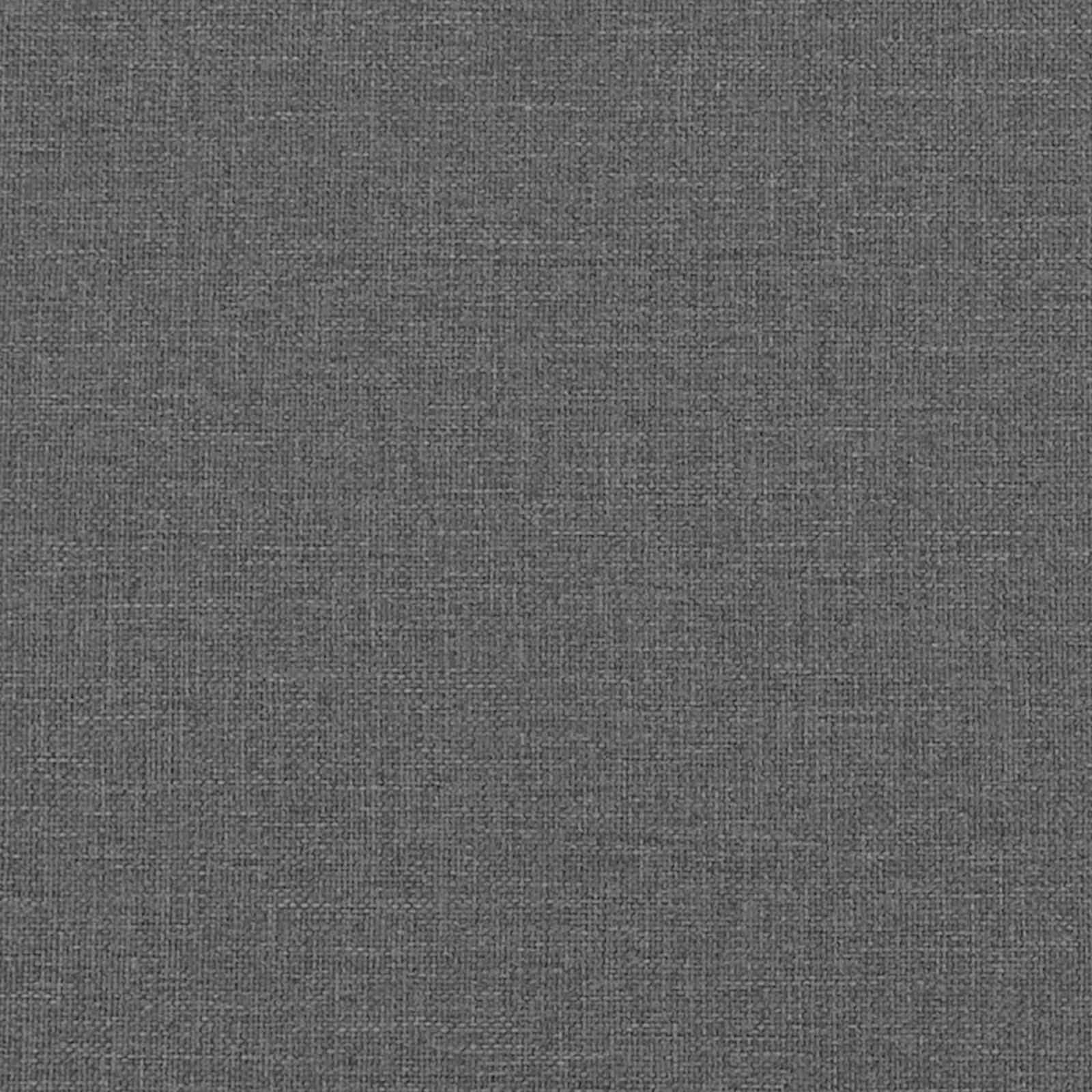Oblikovana klupa s naslonjačem Tamnosiva 110 x 60 x 76 cm