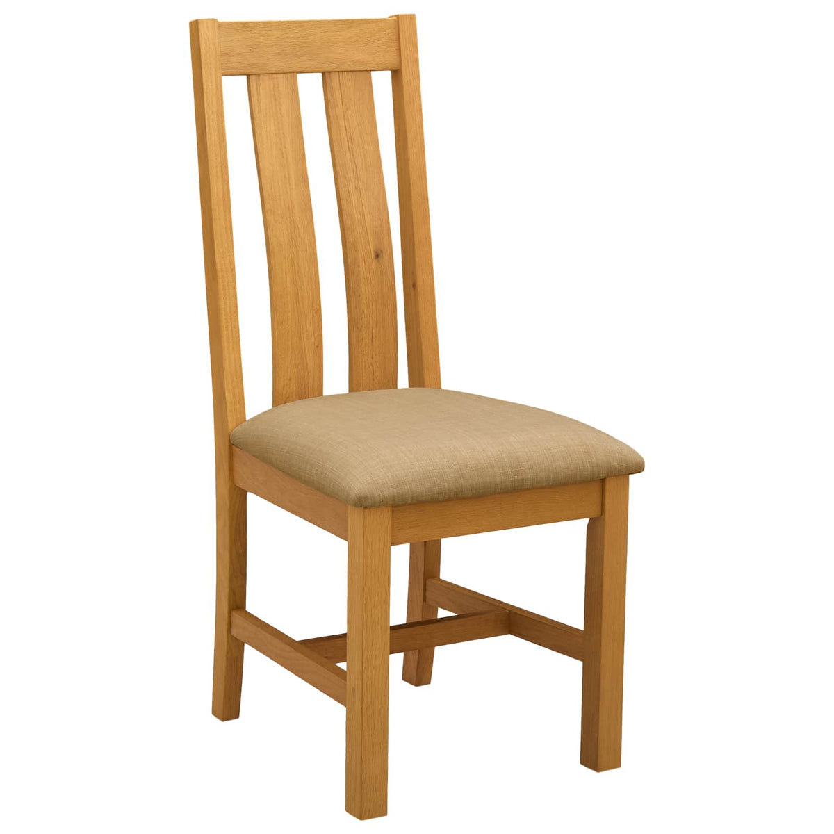 Blagovaonski set 5 kom. Bež Čvrsto Hrastovo Drvo 150 x 85 x 75 cm