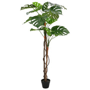 Umjetna Monstera biljka Zelena 94 x 18 x 170 cm Tkanina i drvo