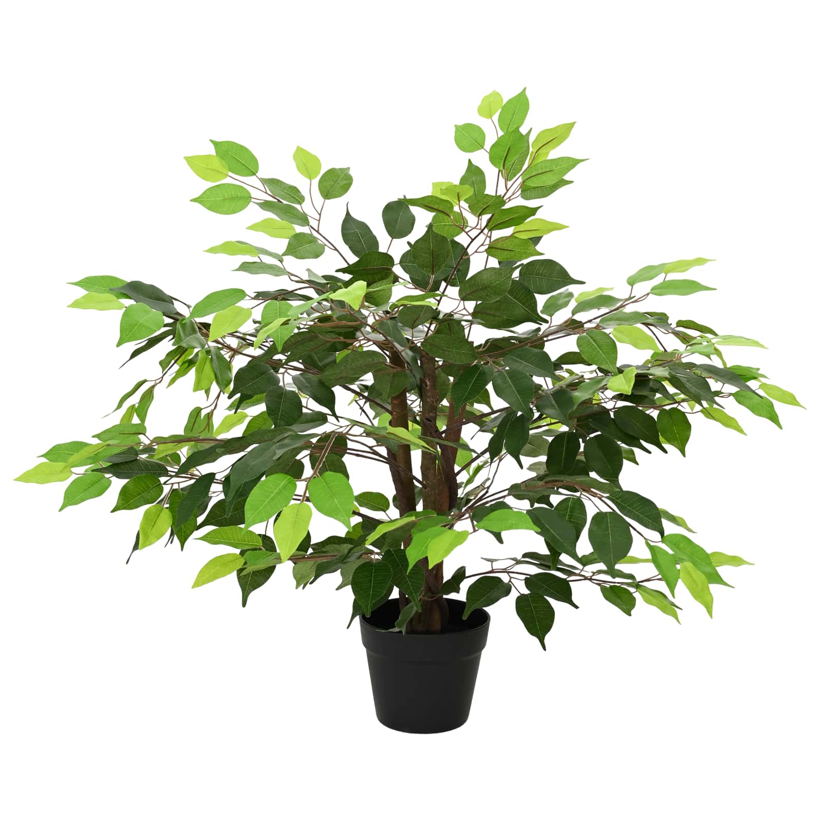Umjetna ficus biljka Zelena 73 x 16 x 60 cm Tkanina i drvo