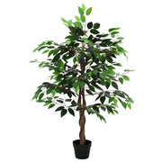 Umjetna ficus biljka Zelena 90 x 16 x 110 cm Tkanina i drvo