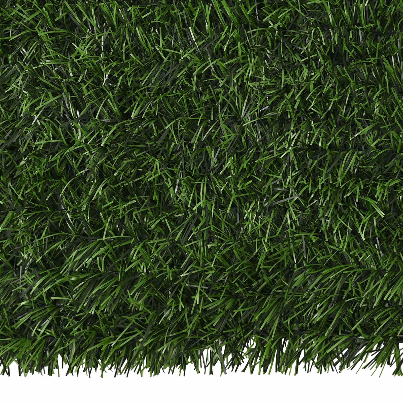 Umjetna ograda Svijetlo zelena 1 x 3 m PVC i čelik