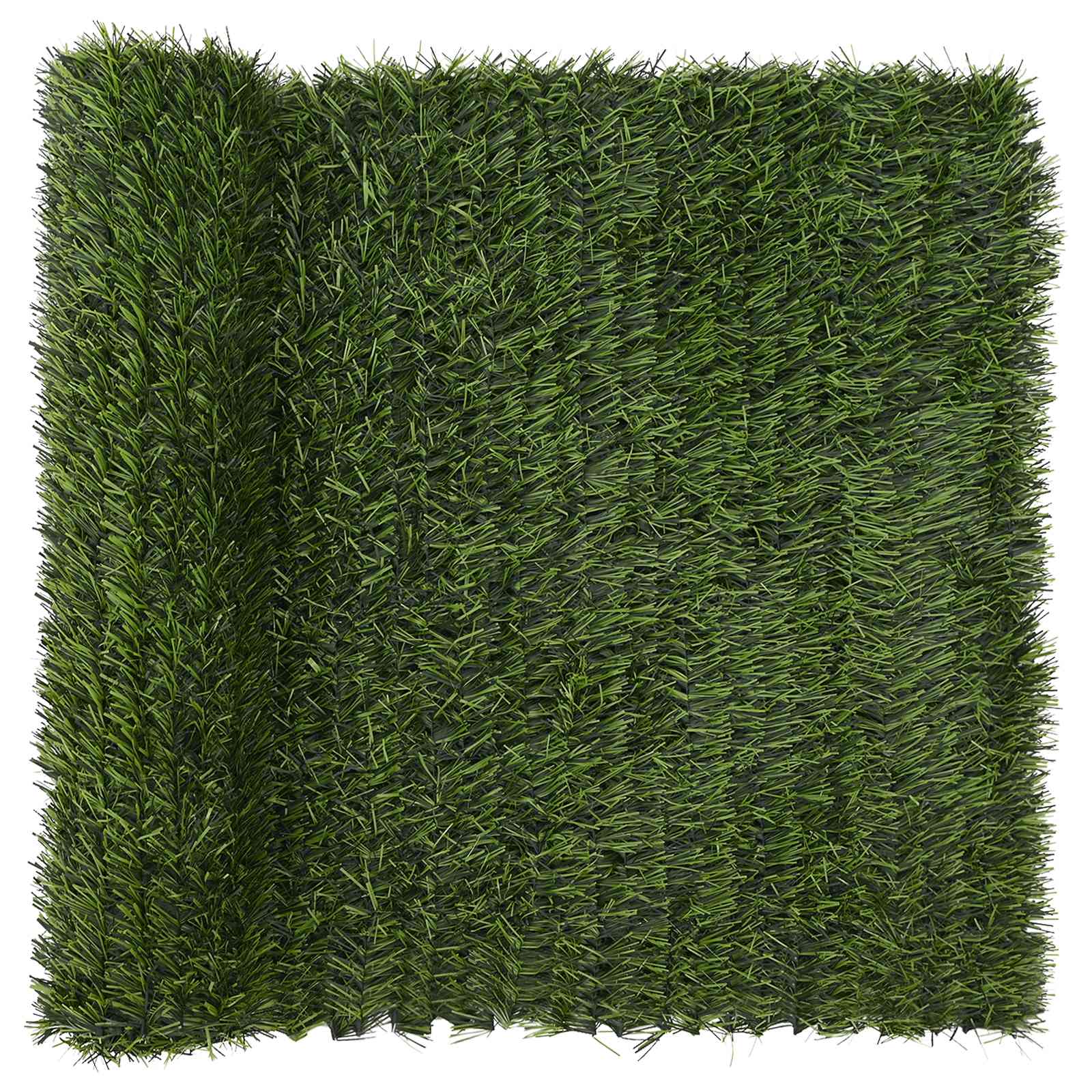 Umjetna ograda Svijetlo zelena 1 x 3 m PVC i čelik