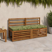 Jastučić za klupu - 1 dio VUGHT 100% poliester Dizajn lista Plava