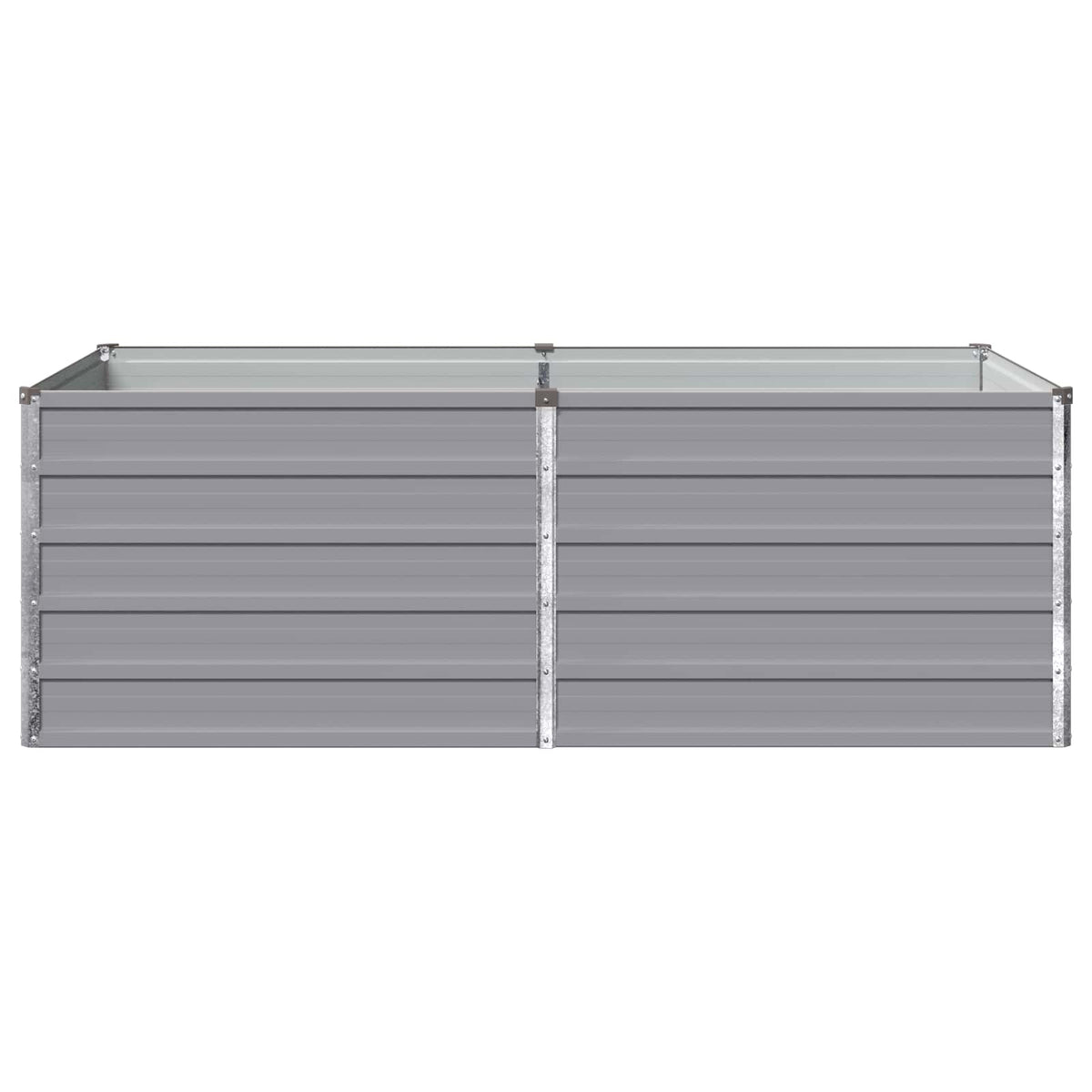 Povišeni vrtni krevet Siva 160 x 80 x 55 cm
