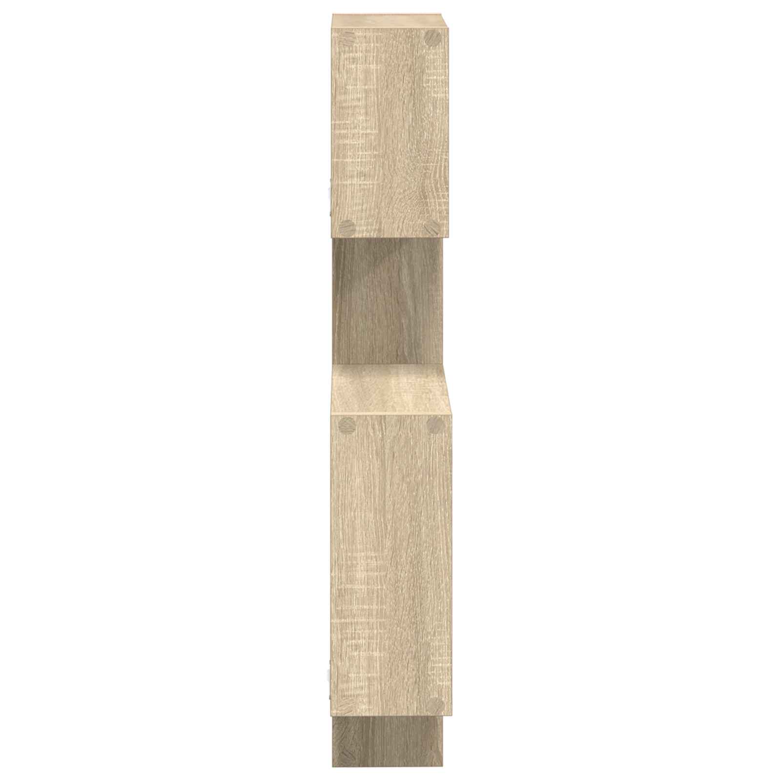 Police u obliku zida Zidna montaža Smeđa 64 x 13,5 x 91,5 cm