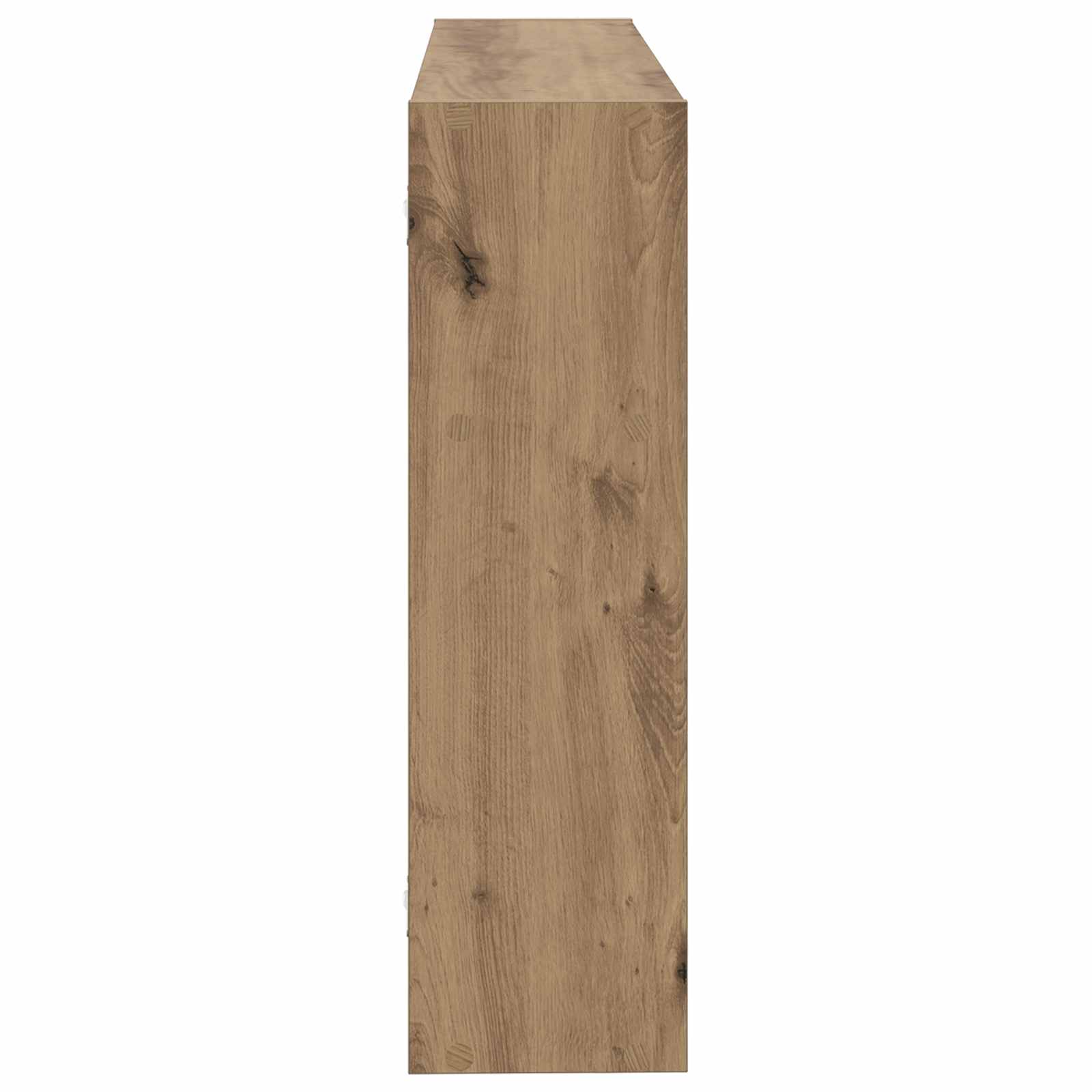 Polica na zidu Zidna montaža Smeđa 95 x 20 x 69,5 cm