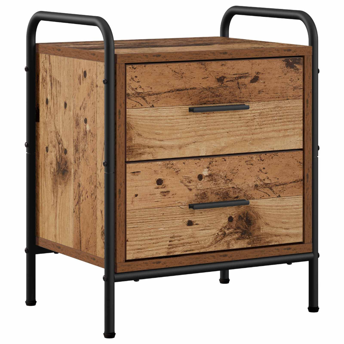 Noćni ormar Staro drvo 40 x 30 x 50 cm Konstruirano drvo