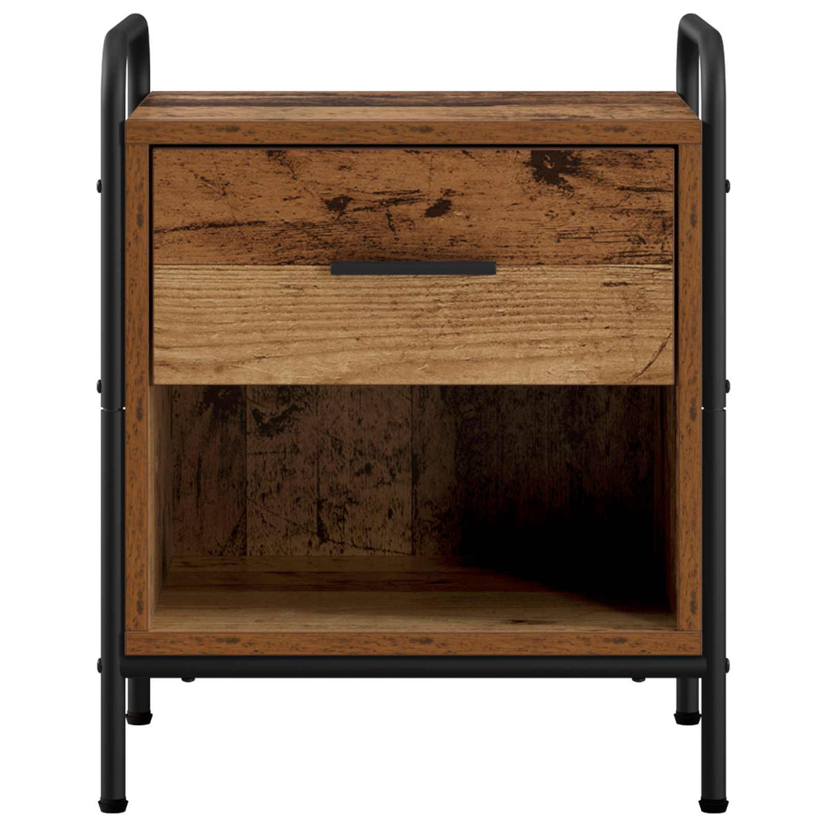 Noćni ormar Staro drvo 40 x 30 x 50 cm Konstruirano drvo