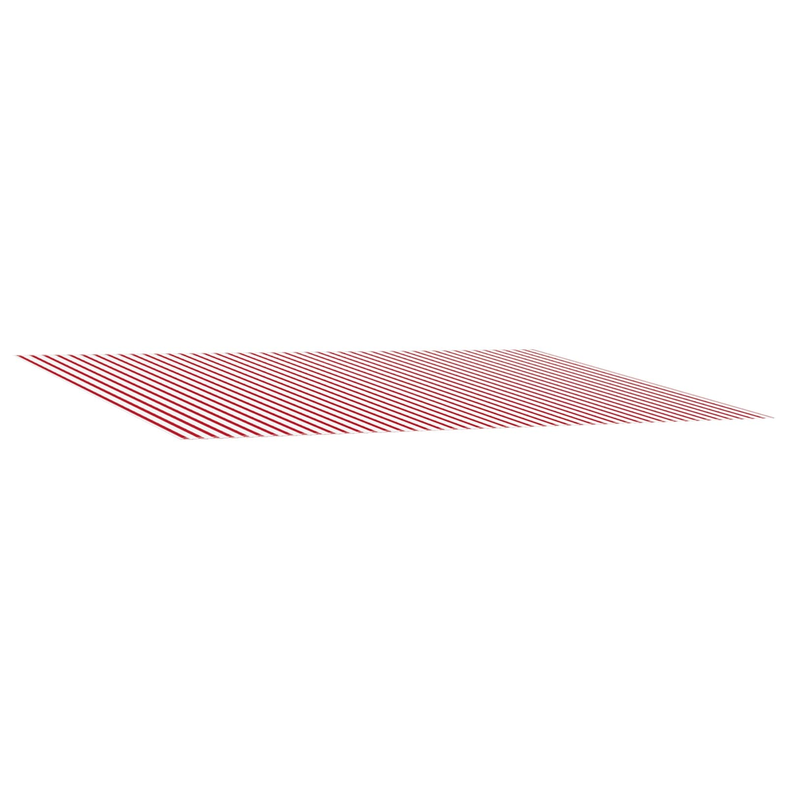 Zamjensko platno za tendu Crvena i bijela 450 × 350 cm