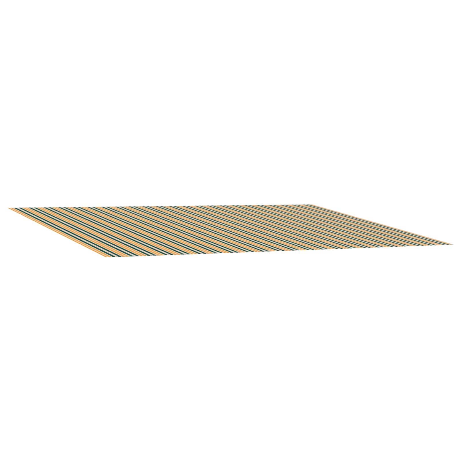 Zamjensko platno za tendu Zelena i žuta 500 × 350 cm Poliester