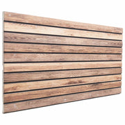 Zidne panele 5 pcs Svijetlosmeđa 100 x 50 cm EPS pjena