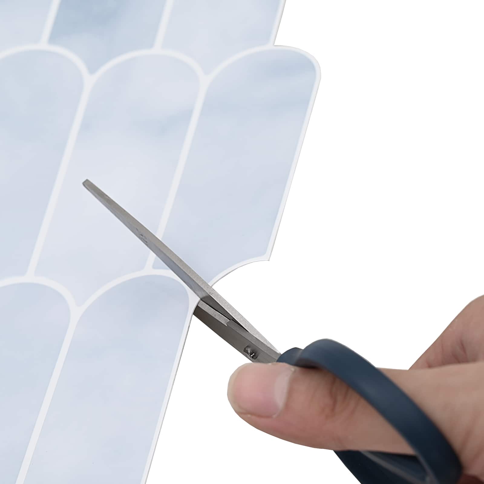 Pernata pločica 50 pcs Svjetloplava 30 x 30 cm Poliuretan i PET