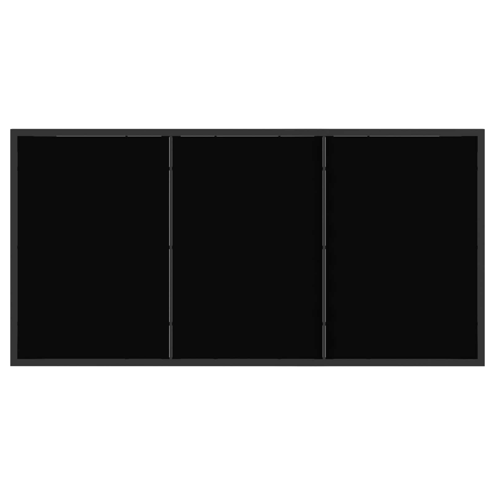 Vrtni set za objed 5 pcs Crna i antracit 140 x 70 x 73 cm