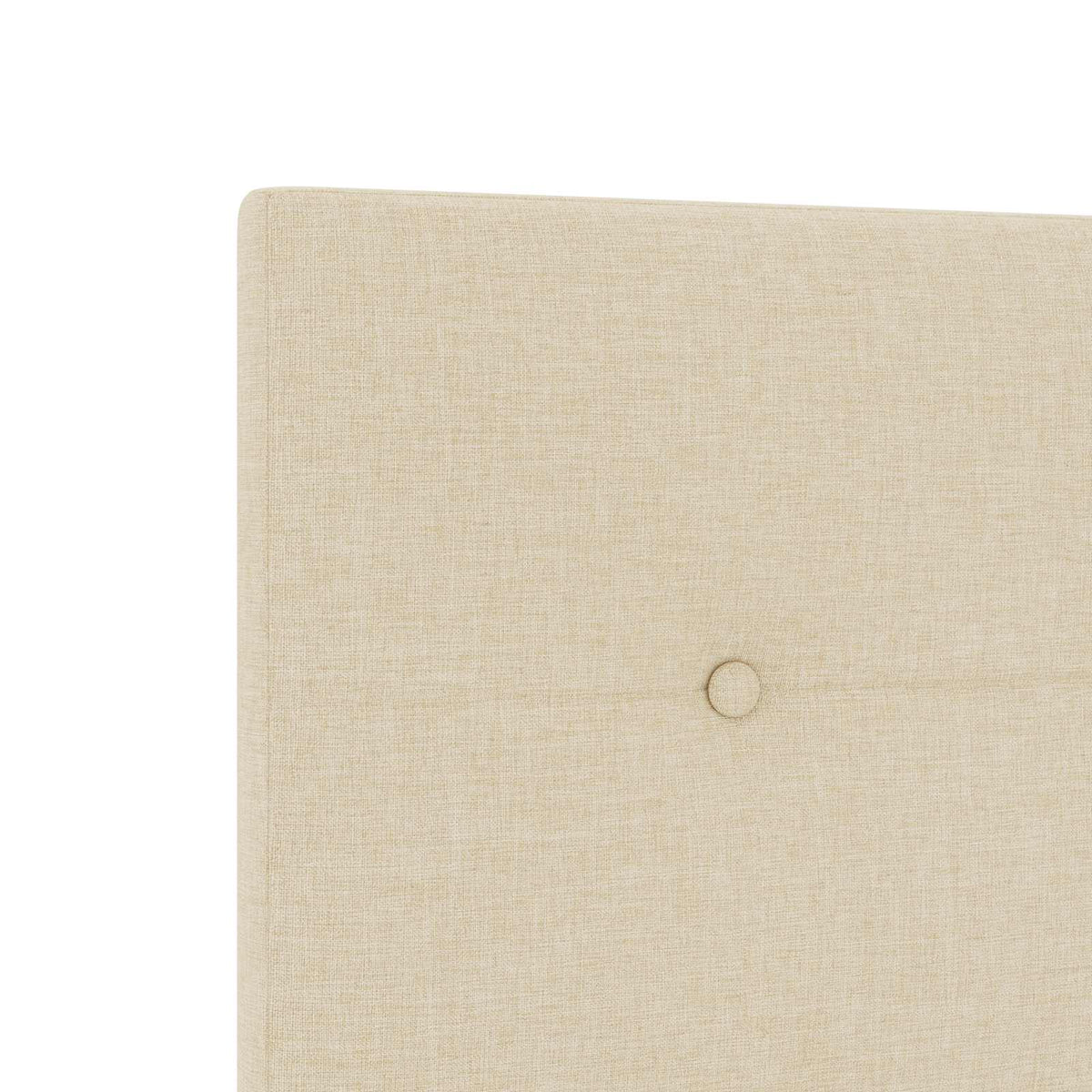 Boxspring krevet s madracem Krem 120 x 200 cm Tkanina 200 x 120 x 88 cm