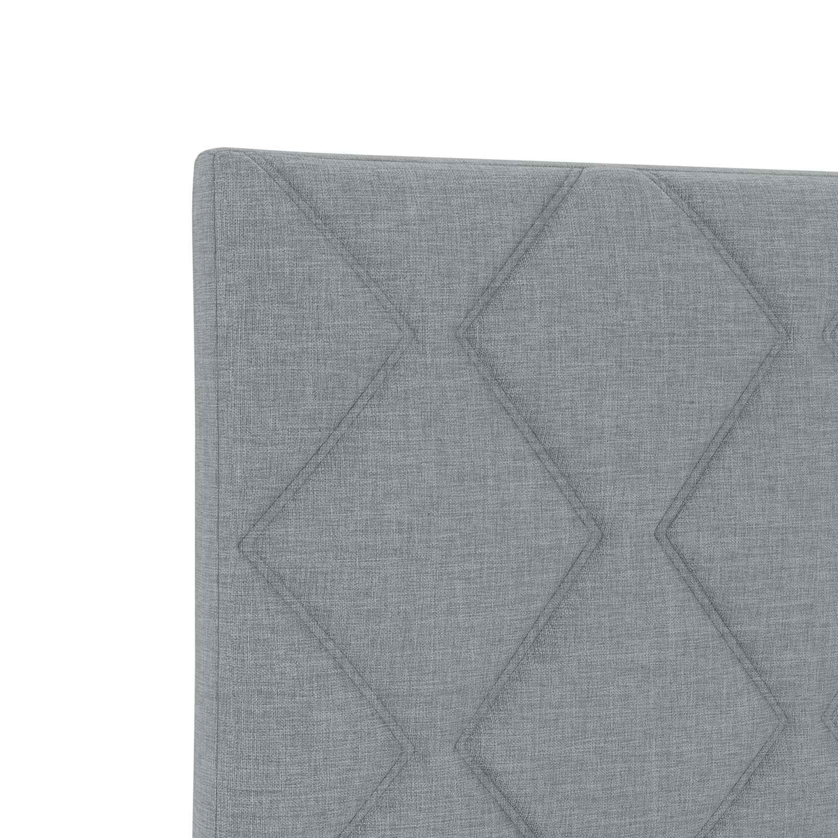 Boxspring krevet s madracem Svjetlosiva 120 x 200 cm Tkanina 200 x 120 x 88 cm