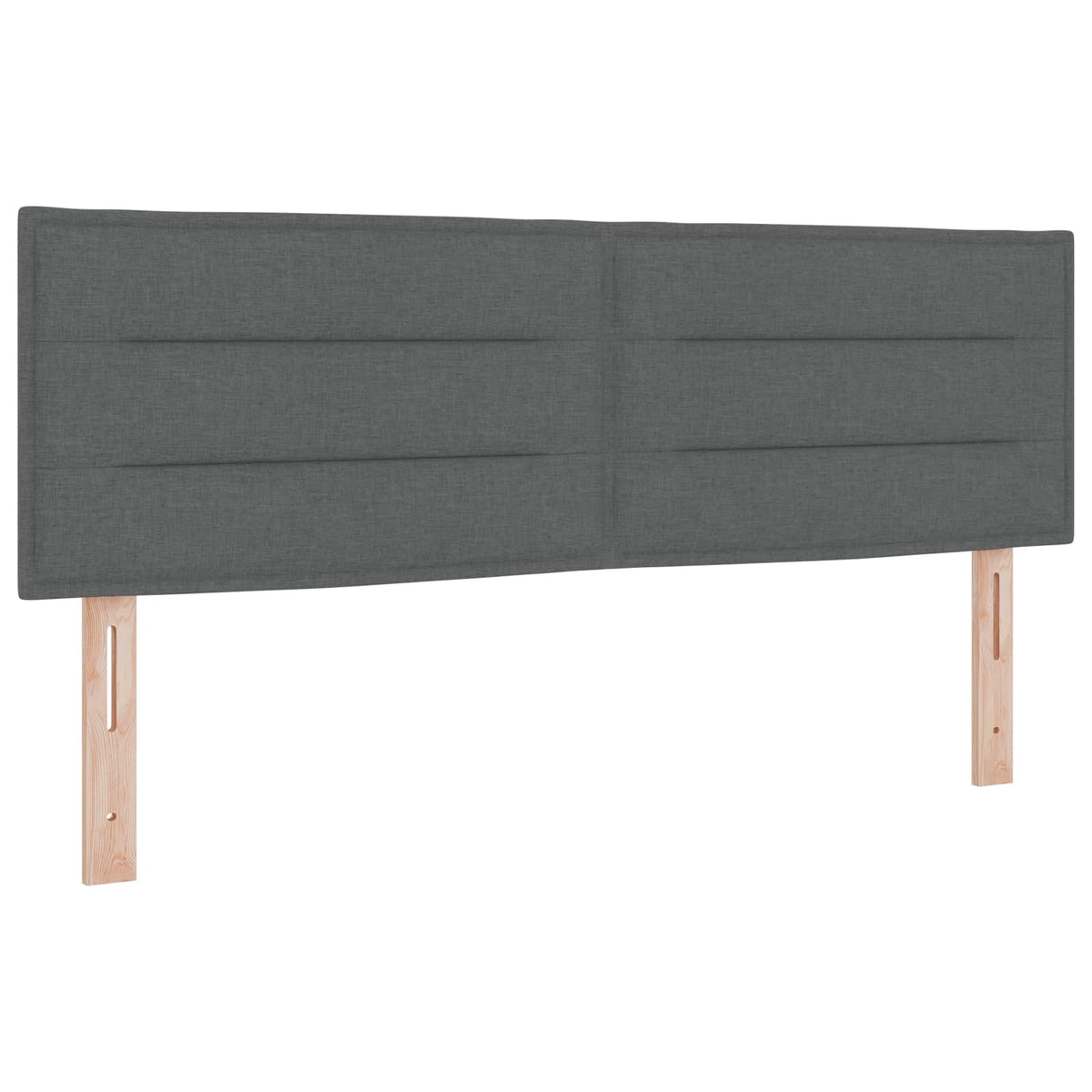 Boxspring krevet s madracem Tamnosiva 140 x 190 cm Tkanina 190 x 144 x 100.5 cm