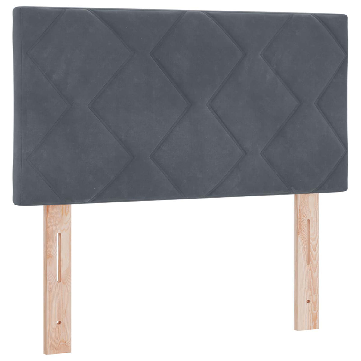 Boxspring krevet s madracem Tamnosiva 80 x 200 cm Baršun Plava