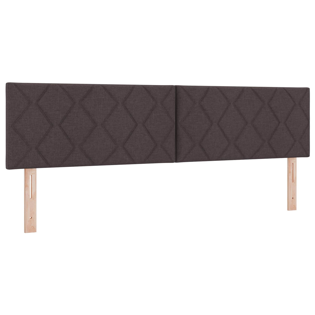 Boxspring krevet s madracem Tamno smeđa 180 x 200 cm Tkanina 180 x 200 x 100.5 cm