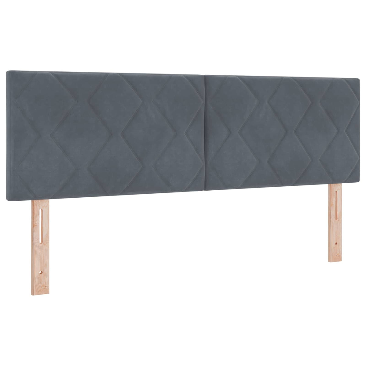 Boxspring krevet s madracem Tamnosiva 140 x 190 cm Baršun 144 x 190 x 100.5 cm