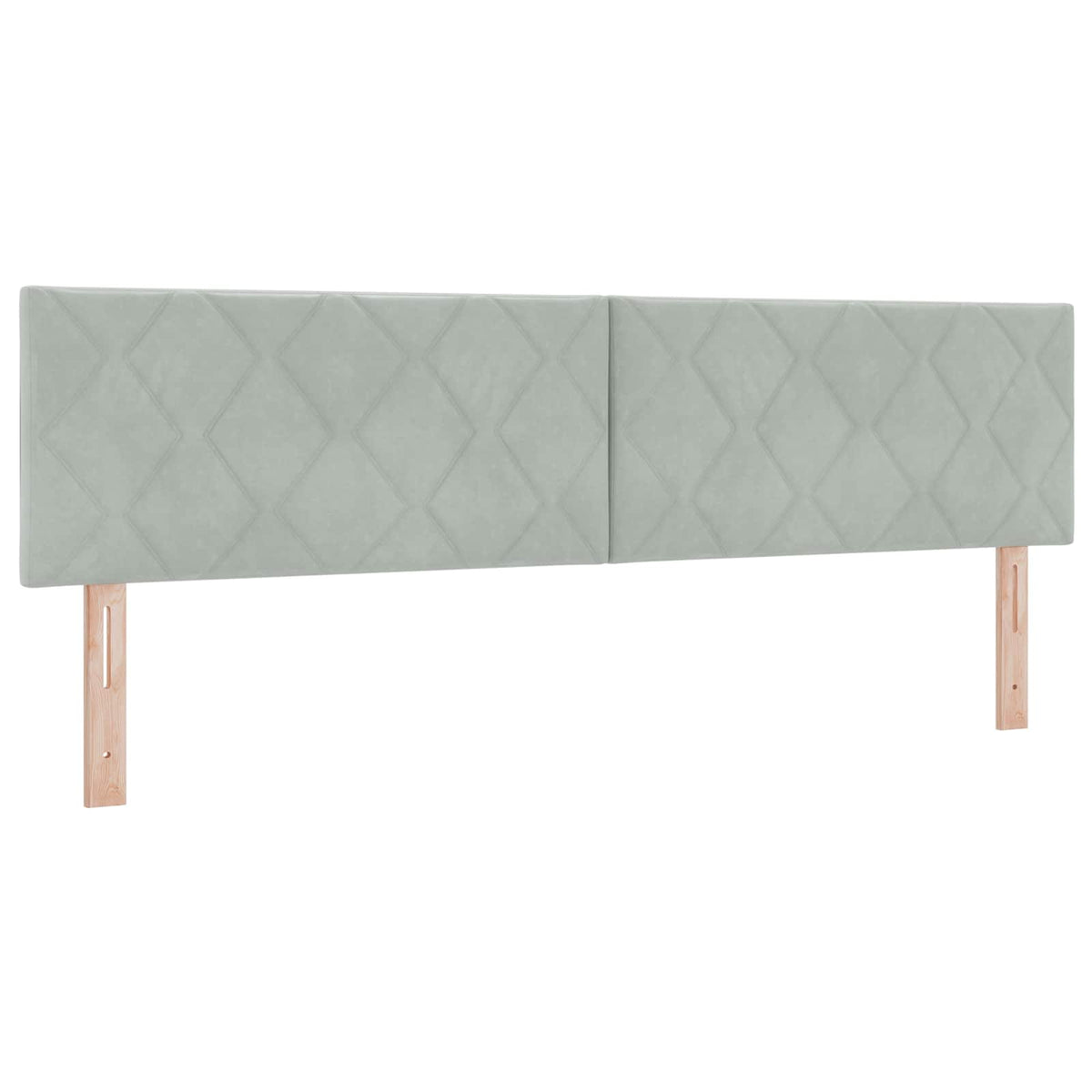 Boxspring krevet s madracem Svjetlosiva 180 x 200 cm Baršun 180 x 200 x 100.5 cm
