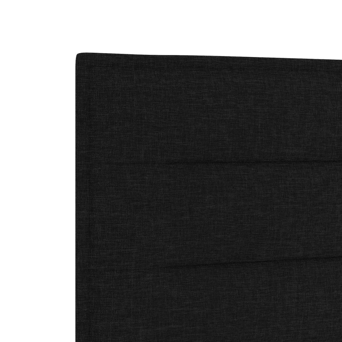 Boxspring krevet s madracem Crna 80 x 200 cm Tkanina 200 x 80 x 140.5 cm