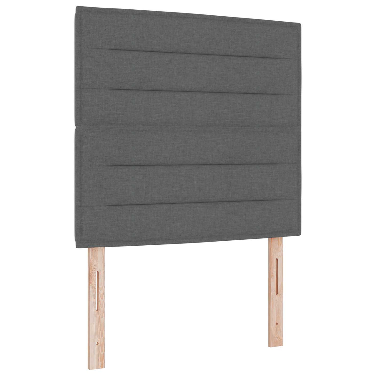 Boxspring krevet s madracem Tamnosiva 80 x 200 cm Tkanina 80 x 200 x 140.5 cm