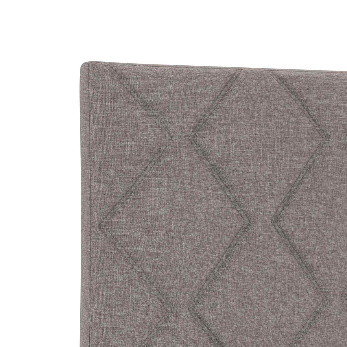 Boxspring krevet s madracem Sivosmeđa 90 x 200 cm Tkanina Smeđesiva 90 x 200 x 140.5 cm