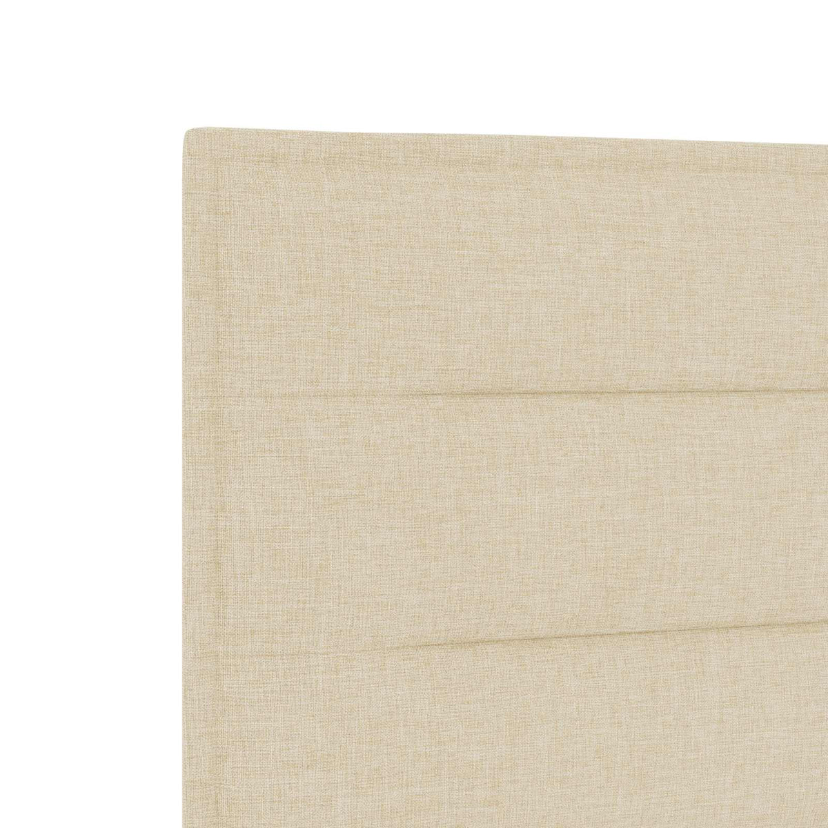 Boxspring krevet s madracem Krem 140 x 190 cm Tkanina 144 x 190 x 140.5 cm