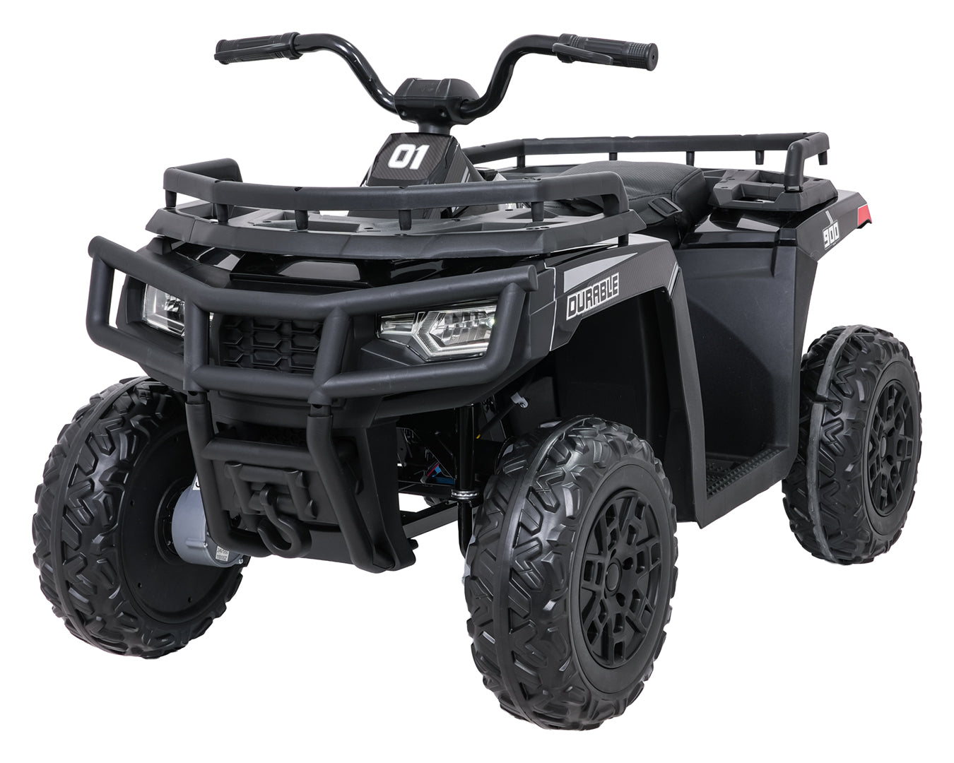 Quad na akumulator 4x4 ATV WOLF - crni
