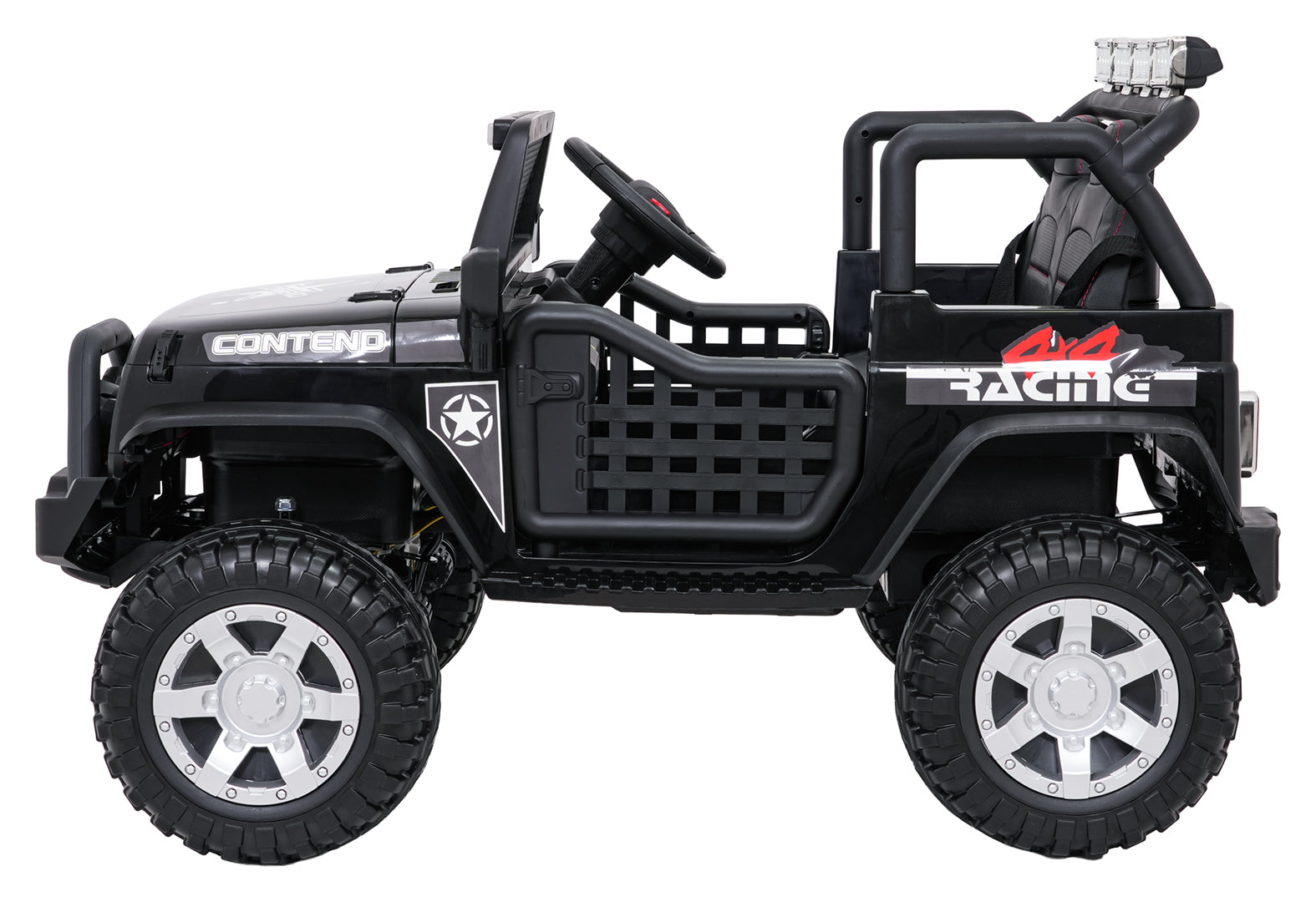 Auto na akumulator Jeep BEAST 4x4 - crni