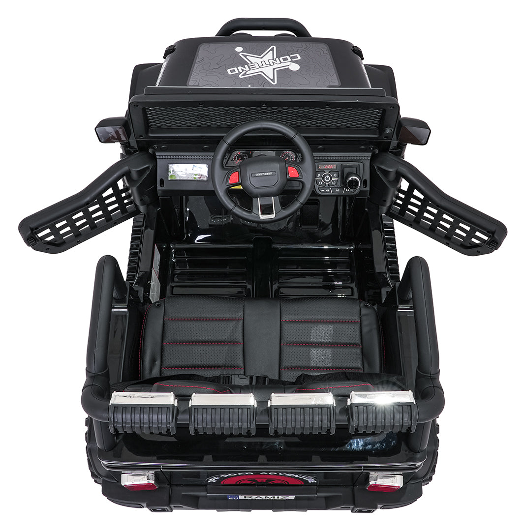 Auto na akumulator Jeep BEAST 4x4 - crni